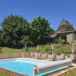 La Magoge - piscine - Chambre d'hôtes - Coligny