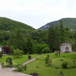 Vue coté parc  - Chambre d'hôtes - Saint-Rambert-en-Bugey