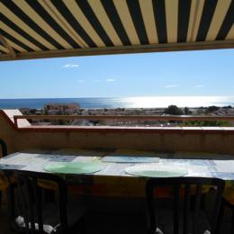 Terrasse vue mer à 180° - Location de vacances - Saint Pierre La Mer