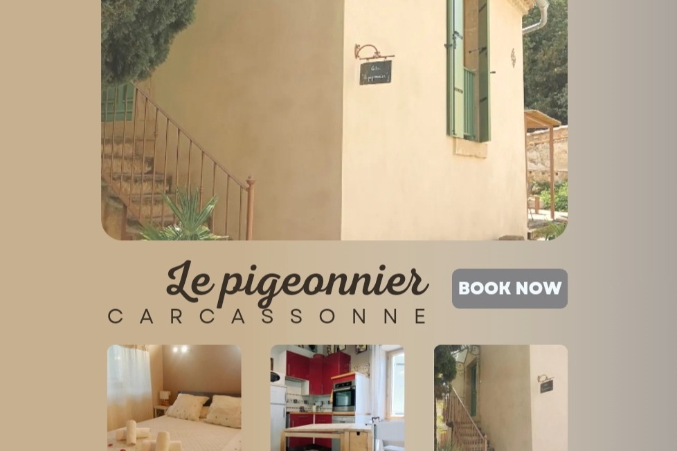Vue extérieure Gîte-Pigeonnier - Location de vacances - Carcassonne