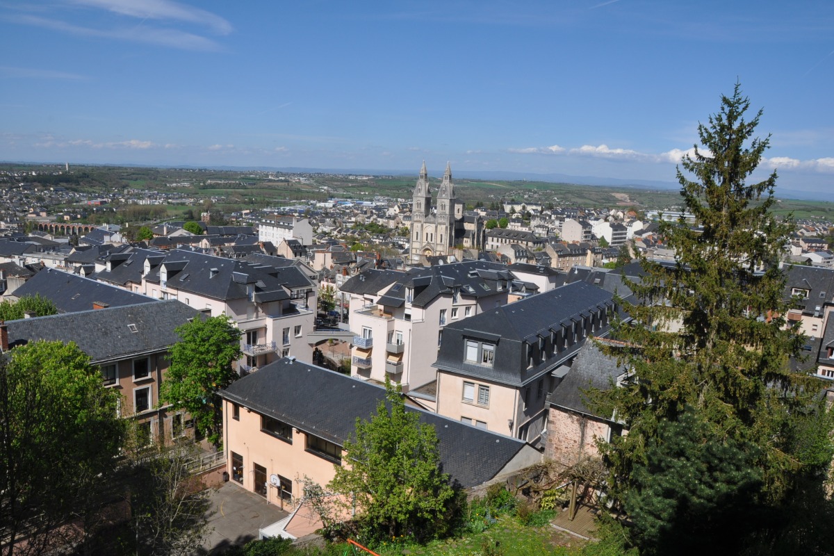 Vue sur la ville - Location de vacances - Rodez