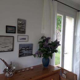 Détail du salon - Location de vacances - Bernières-sur-Mer