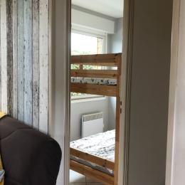 petite chambre avec lit superposé - Location de vacances - Saint-Côme-de-Fresné