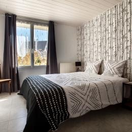 Chambre vue jardin et lit en 160 - Location de vacances - Isigny-sur-Mer
