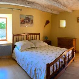 Chambre au RDC - Location de vacances - Leucamp