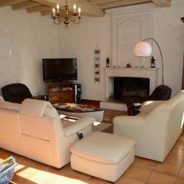 Salon  - Location de vacances - Cravans