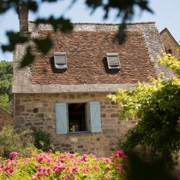 En arrivant au gîte ...le Côté Ouest - Location de vacances - Larche