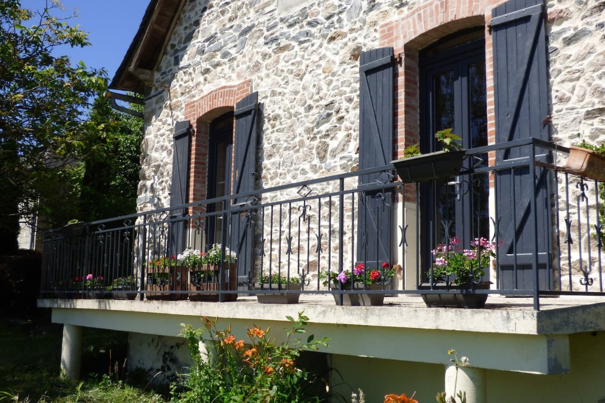 Le balcon - Location de vacances - Saint-Pardoux-l'Ortigier
