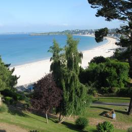 De la terrasse, vue sur la Grande Plage et la baie des Ebihens - Location de vacances - Saint-Cast-le-Guildo