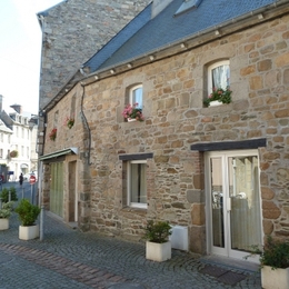 Location Île verte dans la maison de Marilou en plein coeur de ville (Côtes d'Armor, Bretagne) - façade - Location de vacances - Paimpol