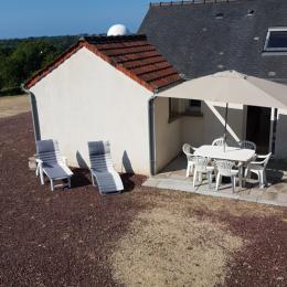 maison de caractère 2 à 6 personnes - terrasse - Location de vacances - Pleumeur-Bodou