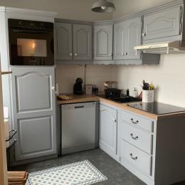Cuisine Équipée ouverte sur Séjour  - Location de vacances - Paimpol