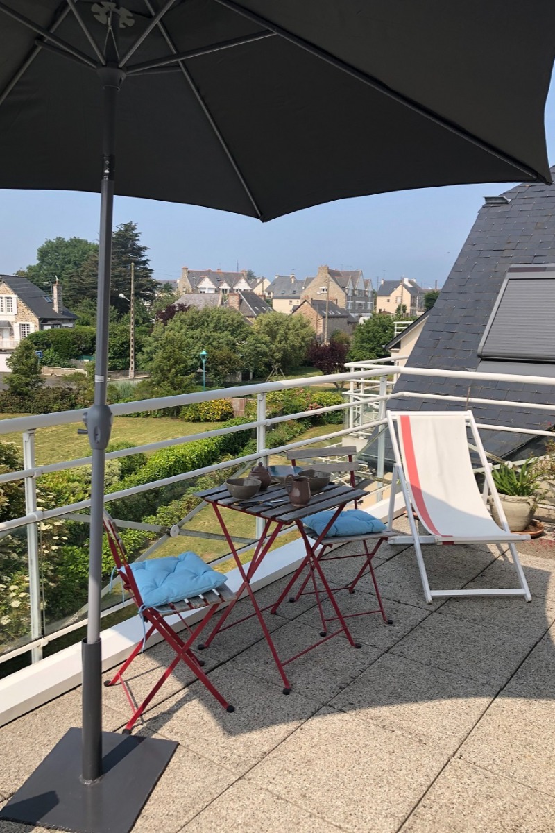 Appartement cocooning et tout confort pour 2 personnes avec terrasse plein sud sur Pléneuf Val André (Côtes d'Armor, Bretagne) - Location de vacances - Pléneuf-Val-André