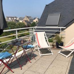 Appartement cocooning et tout confort pour 2 personnes avec terrasse plein sud sur Pléneuf Val André (Côtes d'Armor, Bretagne) - Location de vacances - Pléneuf-Val-André