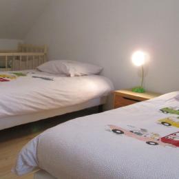 DROUIN Nicole, location Paimpol, chambre étage avec 2 lits de 90 - Location de vacances - Paimpol