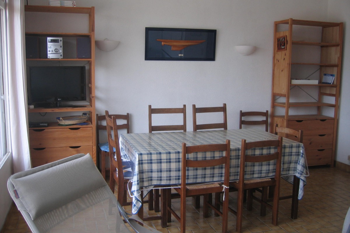 Location, Maison, 6 personnes, Clévacnces, Perros Guirec, vue mer - salle à manger - Location de vacances - Perros-Guirec