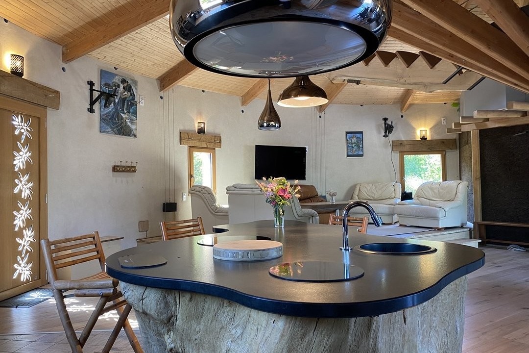 © roundhouse - location - Fréhel, 4 personnes, cuisine salon 2  #Clévacances  - Location de vacances - Fréhel