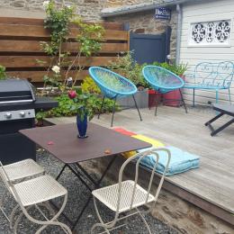 Le Gîte,  Terrasse et espace extérieur - Location de vacances - Landebaëron