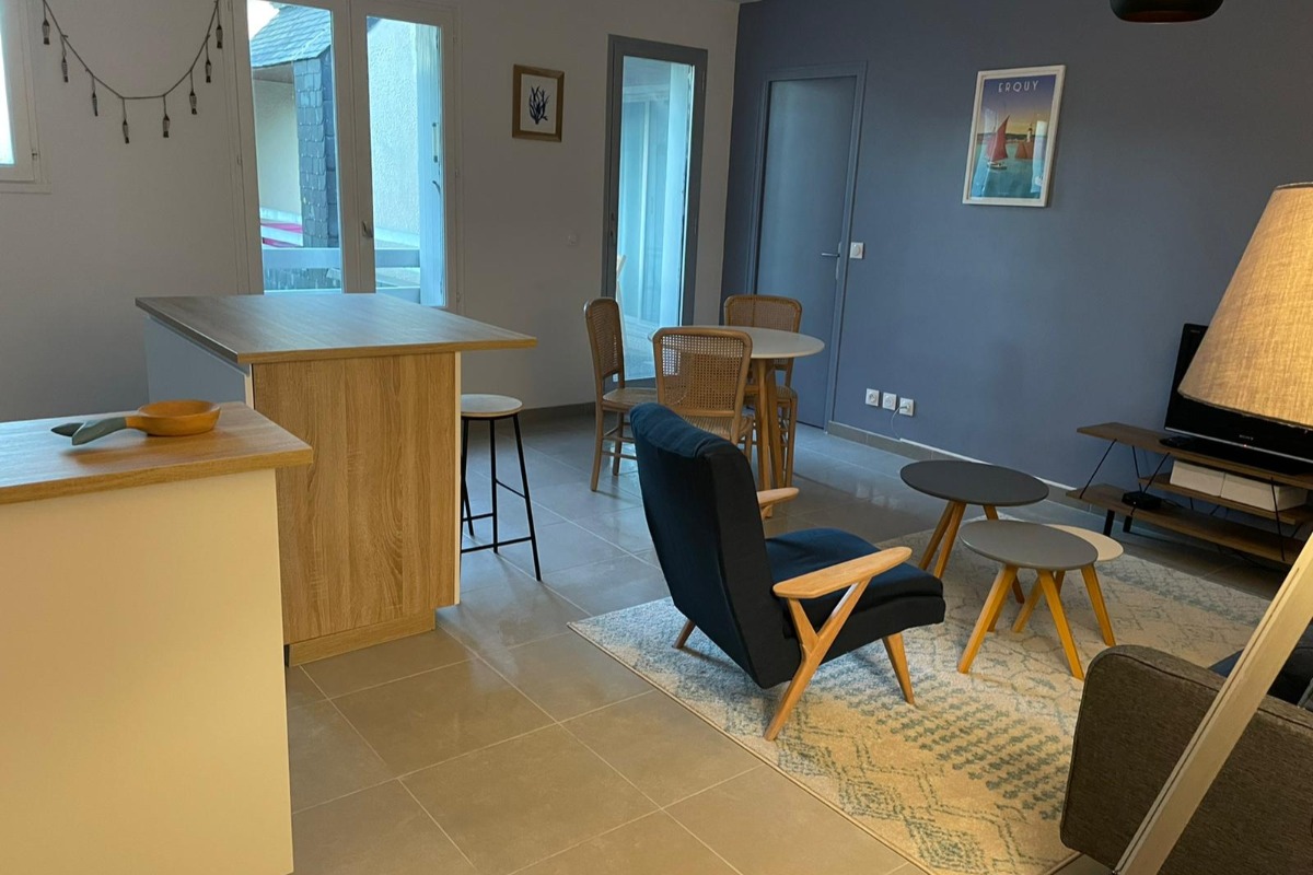 BEL APPARTEMENT ERQUY POUR 2/3 PERSONNES - COTES D'ARMOR - BRETAGNE - déco - Location de vacances - Erquy