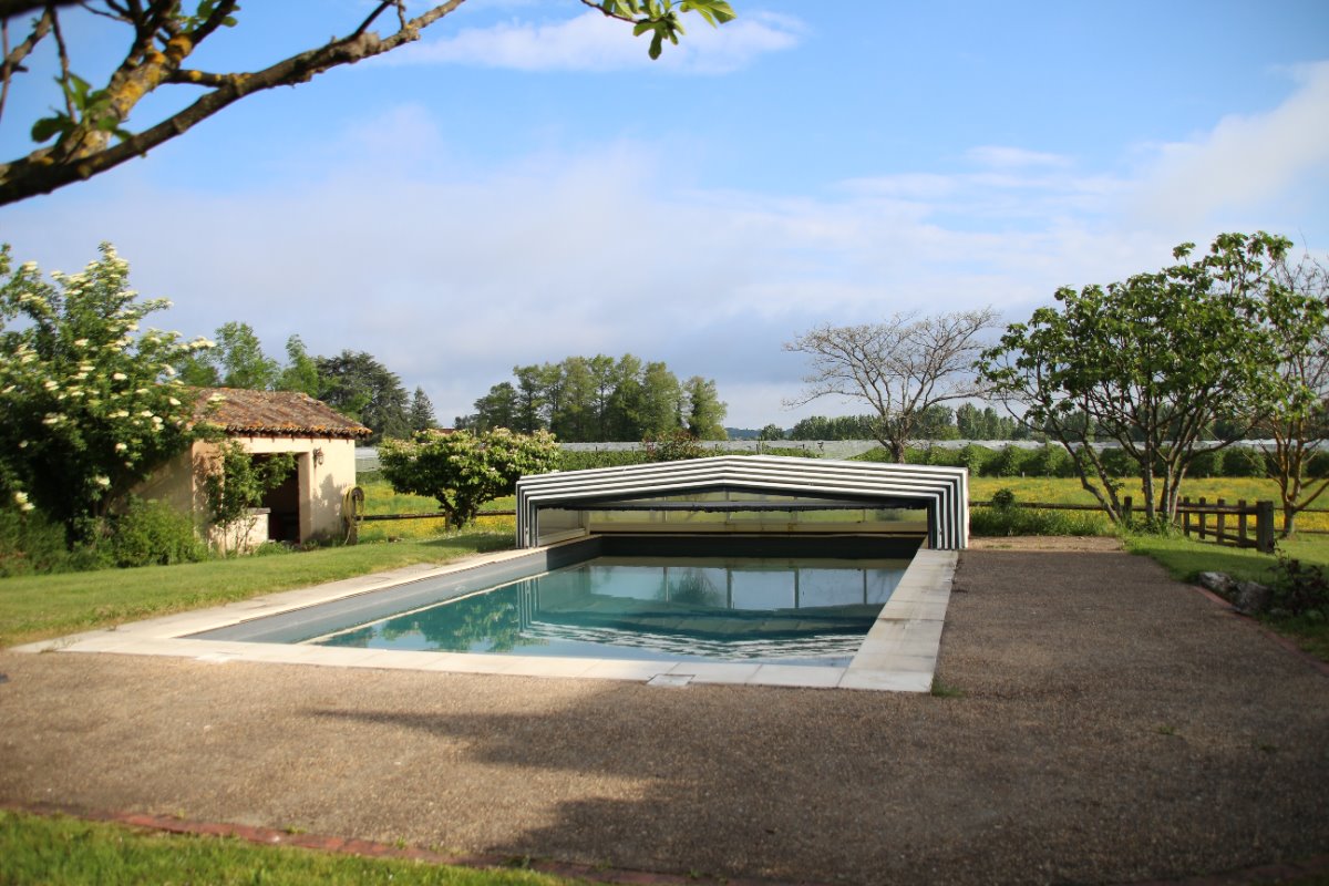 piscine privée - Location de vacances - Lamonzie-Saint-Martin