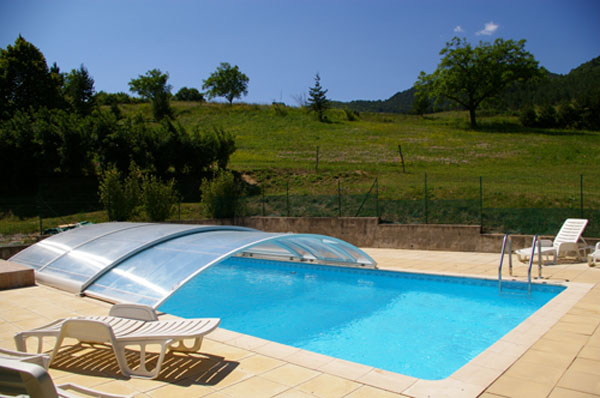 Les portes du Vercors - Chironne - La piscine commune - Location de vacances - Chamaloc