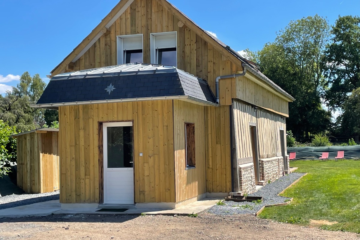 Façade nord - Location de vacances - Boulleville