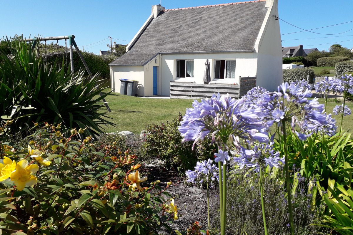 Le jardin - Location de vacances - Ploudalmézeau