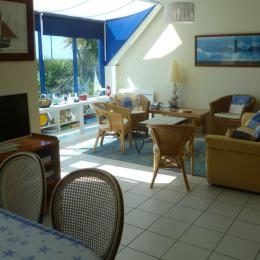 salon séjour - Location de vacances - Plouguerneau