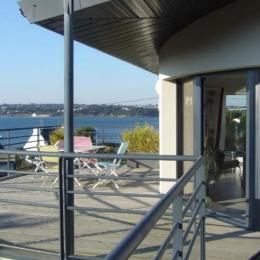 balcon avec vue mer - Location de vacances - Plougastel-Daoulas
