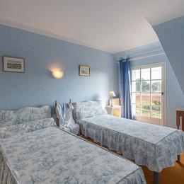 Chambre avec 2 lits 90 - Location de vacances - Guilvinec