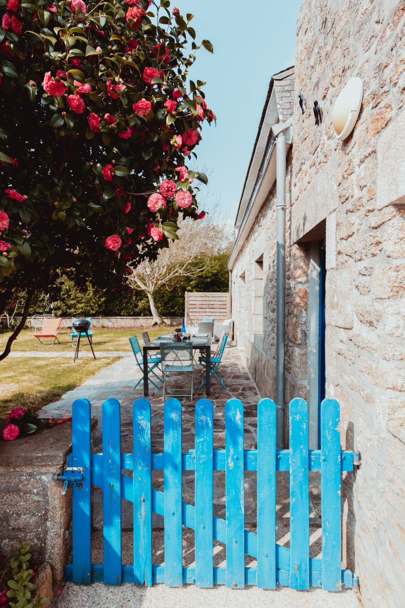 salon de jardin sur la terrasse - Location de vacances - Plobannalec-Lesconil