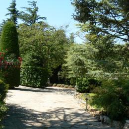 Entrée du jardin - l'oasis Provençale - Location de vacances - Villeneuve-lès-Avignon