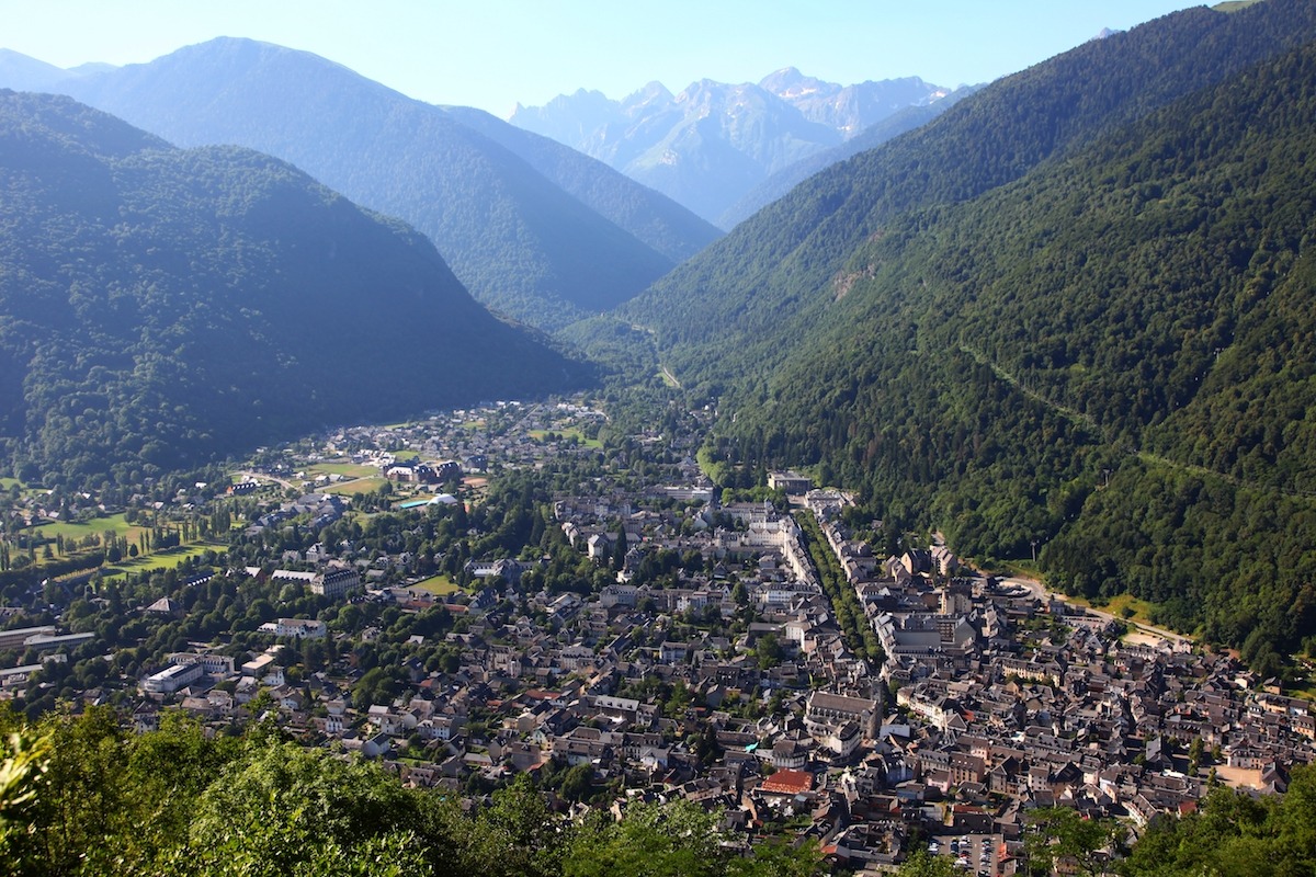 Vue de la vallée de Luchon - Location de vacances - Saint-Mamet