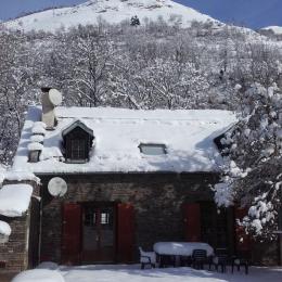 Vue hiver - La Grange des Biches - Luchon - Location de vacances - Benque-Dessous-et-Dessus