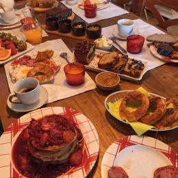 différents petit déjeuner proposés - Chambre d'hôtes - Margouët-Meymes