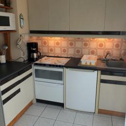 La cuisine aménagée - Appartement Le Beaulieu - Location de vacances - Saint-Malo