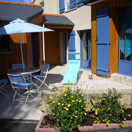 Terrasse de l'appartement la cabane du pêcheur - Location de vacances - Saint-Malo