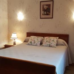 La chambre avec lit 140 cm - Chambre d'hôtes - Dol-de-Bretagne