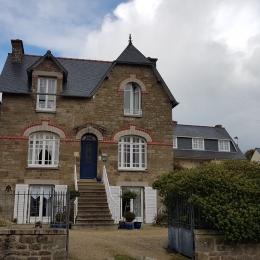 Maison d'hôtes Le Chat Perché - Au rez-de-jardin, Chambre Monet à gauche, chambre Cézanne à droite - Chambre d'hôtes - Cancale