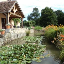 terrasse du gîte - Location de vacances - Méobecq