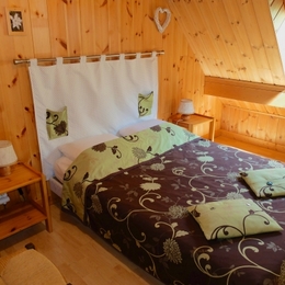 Chambre du petit roux à Venosc - Location de vacances - Vénosc