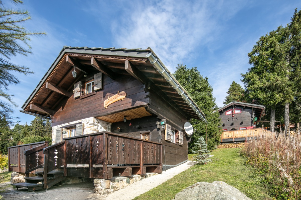 Le chalet à l'automne (1er plan) - Location de vacances - Chamrousse