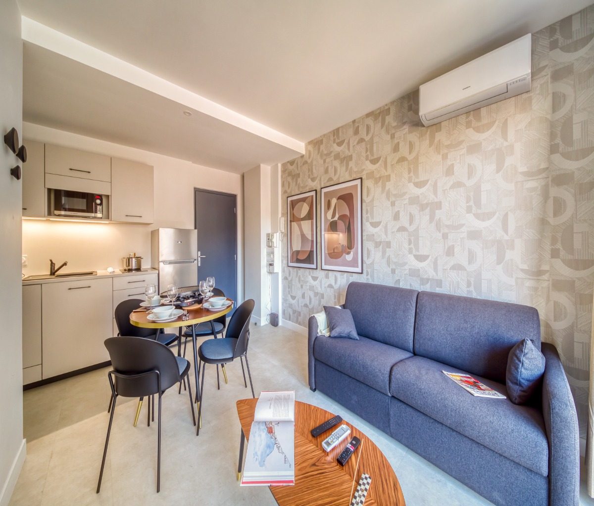 Le spacieux 4 location meublée Grenoble tout confort court et long séjour - appartement Grenoble Alpes Métropole - Location de vacances - Grenoble