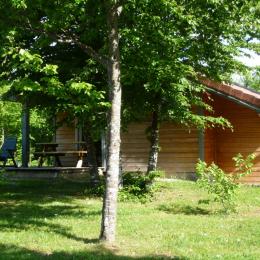 Chalet-Lodges-herisson-extérieur-été - Location de vacances - Bonlieu