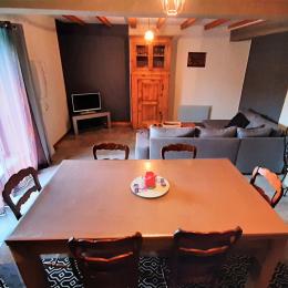 Rez-de-chaussée : Séjour-salon-salle à manger - Location de vacances - Le Puy-en-Velay