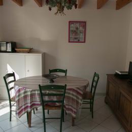 Séjour salle à manger - Location de vacances - Nantes