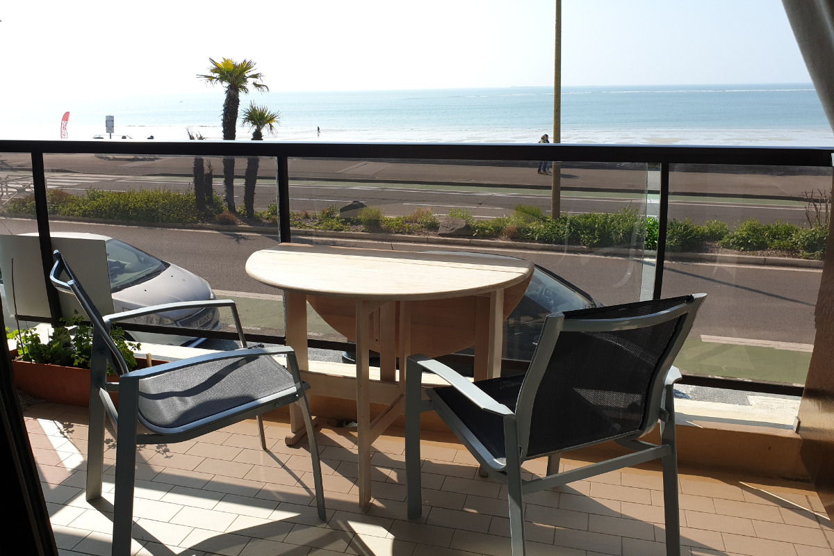 Balcon terrasse face mer - Location de vacances - la Baule