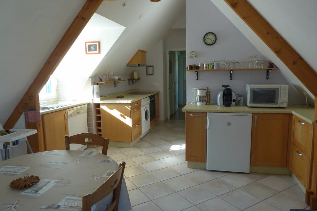 salle - cuisine - Location de vacances - Piriac-sur-Mer