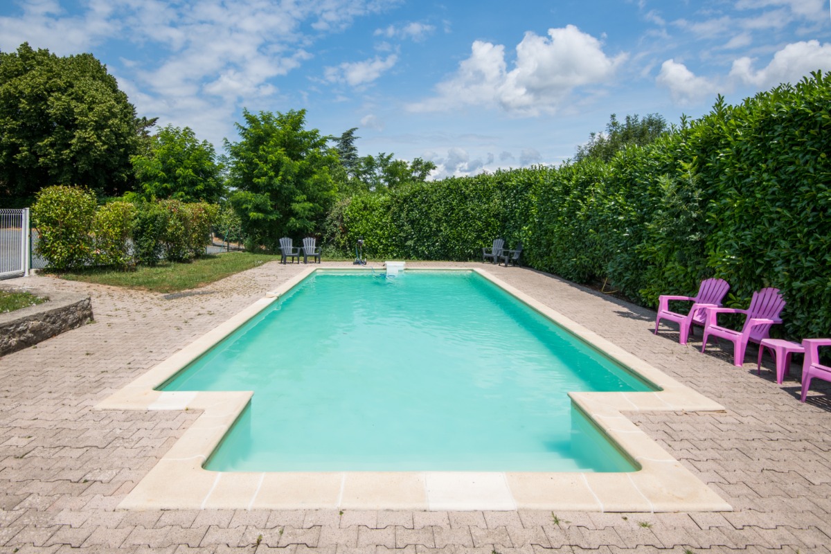 La piscine - Location de vacances - Labastide-Murat