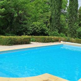La piscine - 5 m x 10 m - Location de vacances - Montignac-de-Lauzun